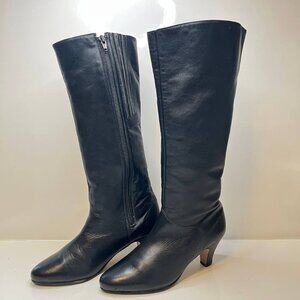 Bally Leather Winter Boots – Classic & Elegant Women’s US 8